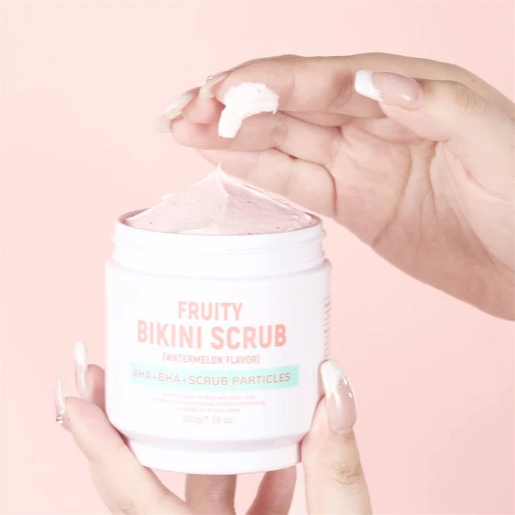 MOOYAM 200g Exfoliating Whitening Three Flavors Watermelon, Strawberry, And Mango Bikini Scrub best