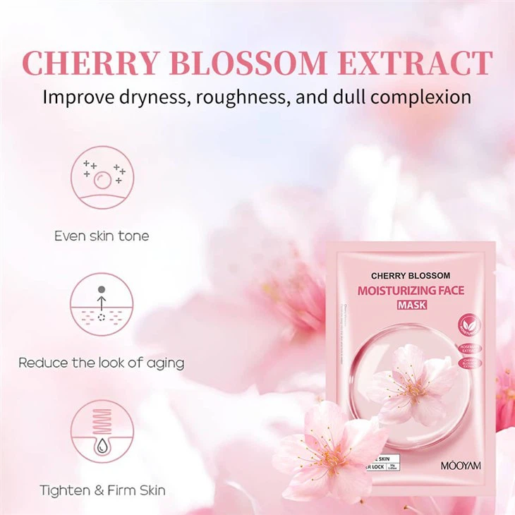 MOOYAM Sakura Moisturizing Facial Mask